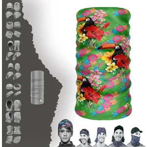 Tukan Kuşu Desenli Boyunluk Maske Baf Bandana