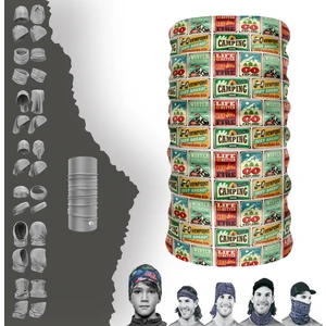 Kamp Temalı Boyunluk Maske Baf Bandana