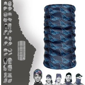 Kelebek Desenli Boyunluk Maske Baf Bandana