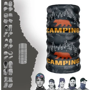 Camping Ayı Temalı Boyunluk Maske Baf Bandana