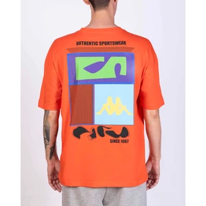 Authentic Goldes Erkek Turuncu Regular Fit Tişört