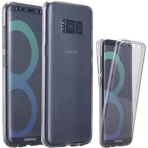 Techno Guru Samsung Galaxy S8 Kılıf Şeffaf 360 Derece Koruma Enjoy Kapak