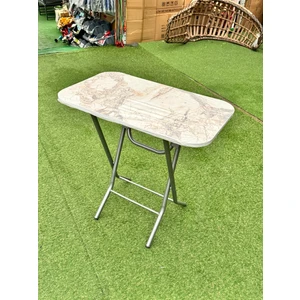 Mermer Desenli Katlanabilir 60X90 Suntalam Masa