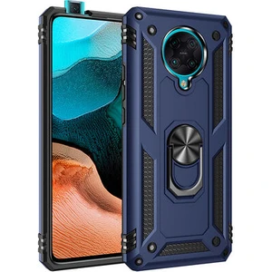 Techno Guru Poco F2 Pro Çift Katmanlı ve Yüzüklü Tam Koruma Vega Premium Kılıf
