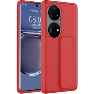 Huawei P50 Pro Kılıf Şık ve Stantlı Qstand Premium Kapak
