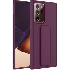 Samsung Galaxy Note 20 Ultra Kılıf Şık ve Stantlı Qstand Premium Kapak