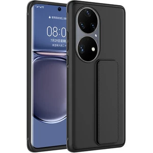 Huawei P50 Pro Kılıf Şık ve Stantlı Qstand Premium Kapak
