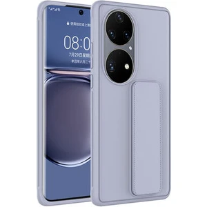 Huawei P50 Pro Kılıf Şık ve Stantlı QStand Premium Kapak