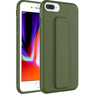 iPhone 7 Plus Kılıf Şık ve Stantlı Qstand Premium Kapak