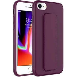 iPhone Se 2020 Kılıf Şık ve Stantlı Qstand Premium Kapak