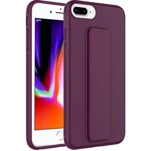 iPhone 7 Plus Kılıf Şık ve Stantlı Qstand Premium Kapak