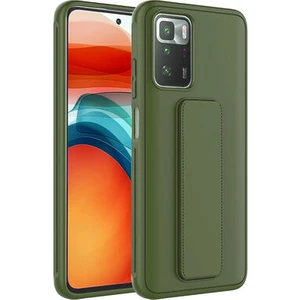 Redmi 10 Kılıf Şık ve Stantlı Qstand Premium Kapak