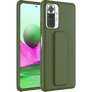 Redmi Note 10 Pro Kılıf Şık ve Stantlı QStand Premium Kapak