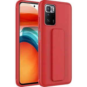 Redmi 10 Kılıf Şık ve Stantlı Qstand Premium Kapak