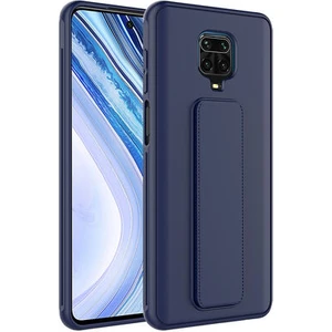 Redmi Note 9 Pro Kılıf Şık ve Stantlı Qstand Premium Kapak