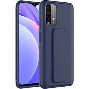 Redmi Note 10S Kılıf Şık ve Stantlı Qstand Premium Kapak