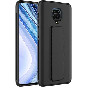 Redmi Note 9S Kılıf Şık ve Stantlı QStand Premium Kapak
