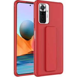 Redmi Note 10 Pro Kılıf Şık ve Stantlı Qstand Premium Kapak