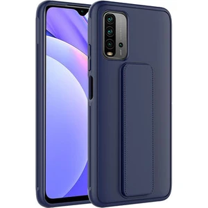 Redmi 9t Kılıf Şık ve Stantlı Qstand Premium Kapak