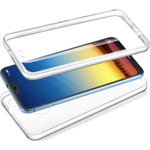 Huawei P20 Lite Kılıf Şeffaf 360 Derece Koruma Enjoy Kapak