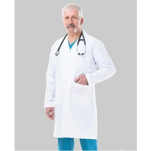 Mooda Medikal Erkek Ceket Yaka Vizit Önlük