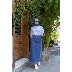 Tesettür Etek - Haki