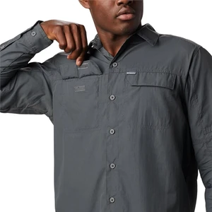 Silver Ridge 2.0 Long Sleeve Shirt Erkek Gri Gömlek