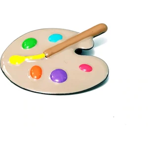 Herşey Nota Palet Broş