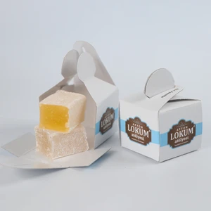 Lokum Atölyesi Sade Dökme Lokum 300G (10 Adet Tekli Kutu Içerisinde)