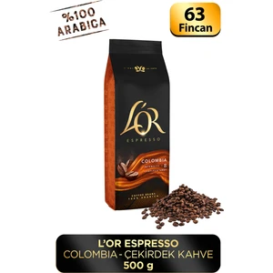 Espresso Colombıa Çekirdek Kahve 500GR