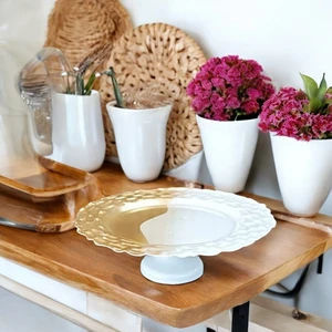 Es Home Collection Salda Ayaklı Tabak 33CM