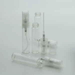 Ferden Ferda 50 Adet Boş Cam Parfüm Numune Şişe, 5 Ml, Spreyli, Şeffaf