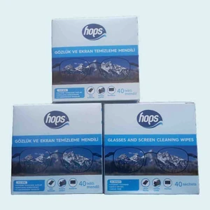 Gözlük ve Ekran Temizleme Mendili 3kutu