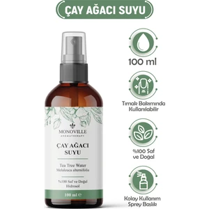 Çay Ağacı Suyu Cilt ve Saç Toniği 100 ml (Tea Tree Water)