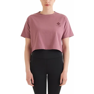 Csc Framed Halftone Logo Kadın Kısa Kollu Tişört