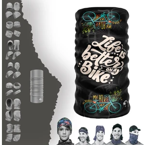 Mavi Bisikletli Boyunluk Maske Baf Bandana