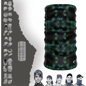 Yeşil Desenli Boyunluk Maske Baf Bandana