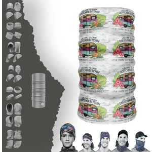 Karavan Temalı Boyunluk Maske Baf Bandana