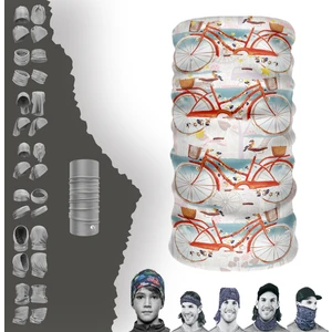 Kırmızı Bisikletli Boyunluk Maske Baf Bandana
