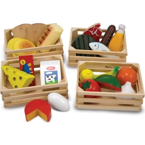 Melissa & Doug Ahşap Gıdalarımız