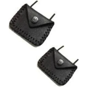 Herşey Nota Cevşen Dualı Kare Kolye Muska Hakiki Deri Çıtçıtlı 1 Adet