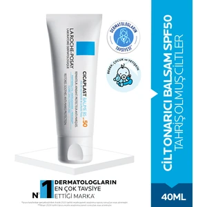 La Roche Posay Cicaplast Baume B5Cilt Onarıcı Balsam  Spf 50  40 ml- Tahriş Olmuş Ciltler