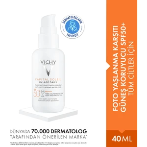 Capital Soleil Foto Yaşlanma Karşıtı Güneş Koruyucu SPF50+- Tüm Ciltler İçin