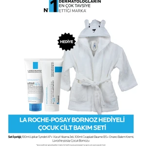 La Roche Posay Bornoz Hediyeli Çocuk Cilt Bakım Seti