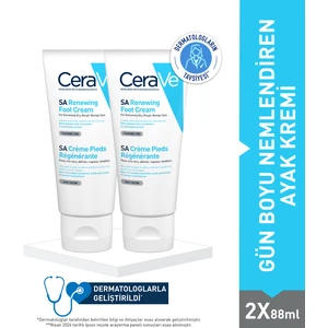 Cerave  Gün Boyu Nemlendiren Ayak Kremi 2x 88Ml