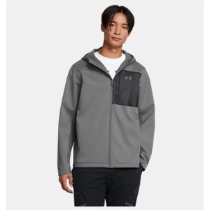 UNDER ARMOUR Shield Hooded Jacket 1371587-025 Erkek Gri  Mont&Ceket