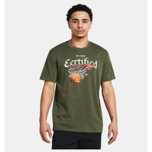 Under Armour Erkek Ua Heavyweight Hoops Certified Kısa Kollu Tişört 1387376-390