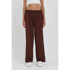 Kadın Beli Lastikli Cepli Şalvar Pantolon 1023