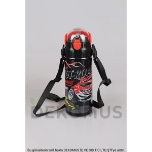 muggle Lisanslı Dekomus Çelik Matara 550 ml