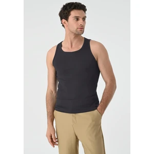 Antrasit Slim Fit Erkek Atlet